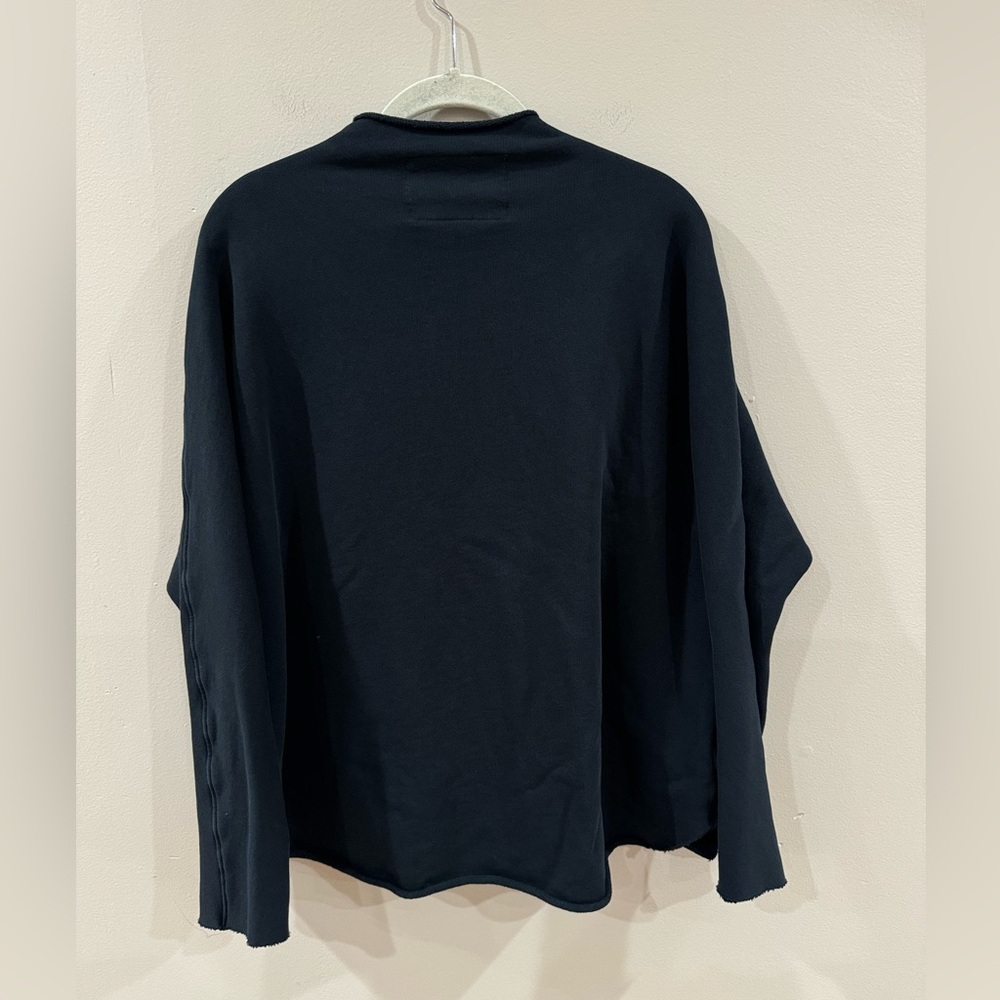 Frank & Eileen Effie long-sleeve funnel neck capelet size M - Picture 10 of 14